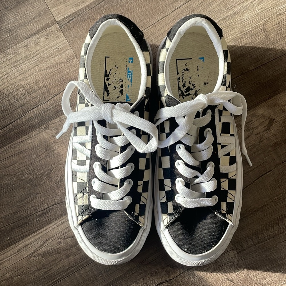 Checkered Vans - image 2